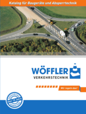 Wöffler Verkehrstechnik - Baugerätekatalog Cover