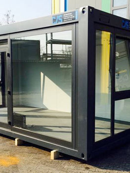 Wöffler Verkehrstechnik - Messecontainer