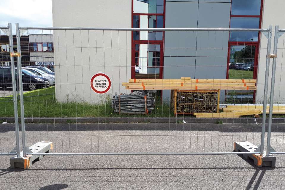 Wöffler Verkehrstechnik - Mobilzaun m400 Galerie 3