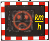 Wöffler Verkehrstechnik - Datacollect DSD Smiley rot