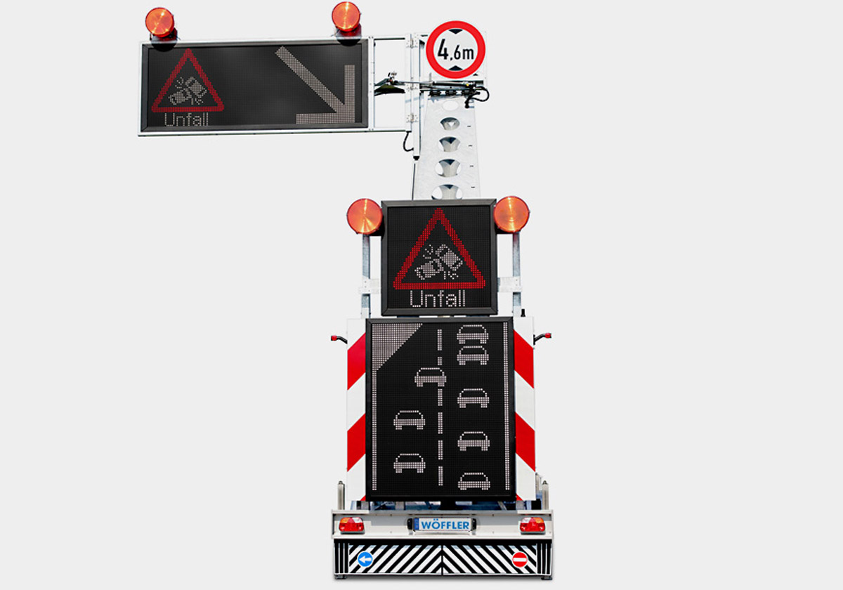Wöffler Verkehrstechnik - LED-Vorwarntafel Bild 4
