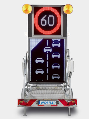 Wöffler Verkehrstechnik - LED-Vorwarntafel