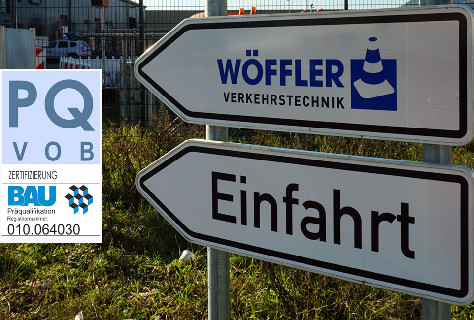 Wöffler Verkehrstechnik - Über uns - Einfahrt